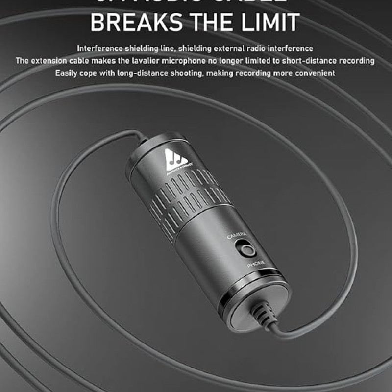 Audio Array AM-C12 Lapel Microphone | 6M Shielded Cable | Metal Build | Upto 1080hr Battery | Mobile & DSLR Support | 3.5mm Connector | Omnidirectional Pickup | Hard Case Included | 1 Year Warranty Audio Array AM-C12 Lapel Microphone | 6M Shielded Cable | Metal Build | Upto 1080hr Battery | Mobile & DSLR Support | 3.5mm Connector | Omnidirectional Pickup | Hard Case Included | 1 Year Warranty