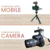 Audio Array AM-C14 Omnidirectional Condenser Shotgun Microphone with 3.5mm Connector, Shock Mount and Wind Shield | PlugnPlay in DSLR and Smartphones | Vlogging, Streaming, ASMR Videos, etc