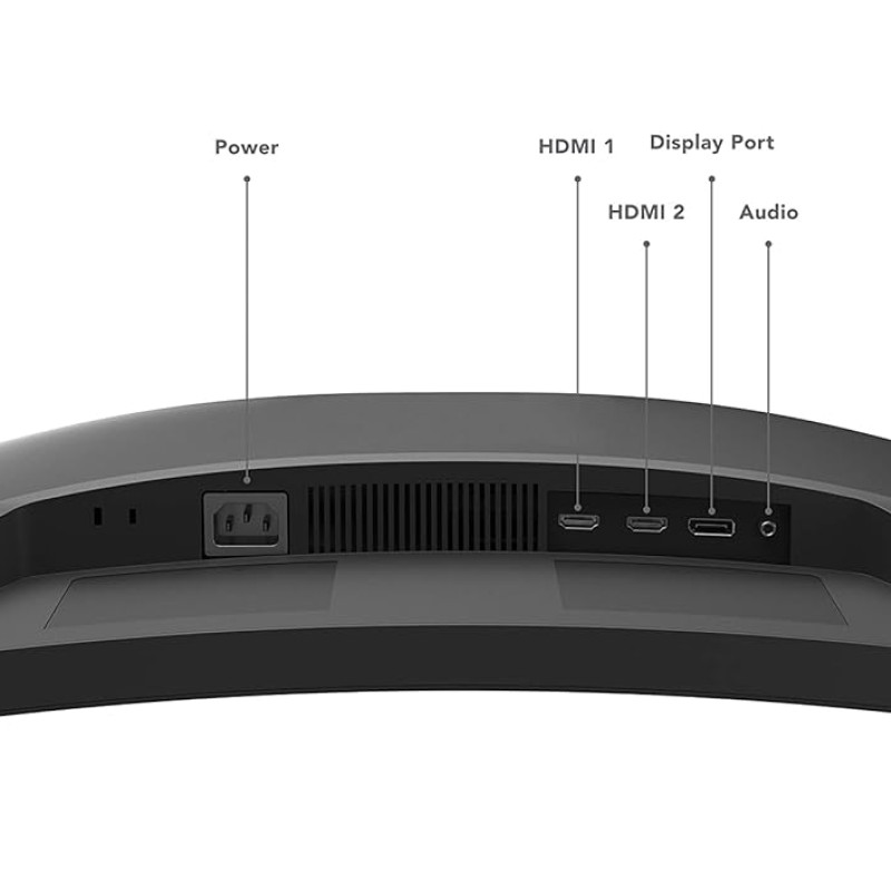 Lenovo Gaming G-Series Curved 27in(68.58cm) 1920x1080 FHD VA Monitor |165Hz|1ms, AMD FreeSyncPremium|90%DCI-P3, 2x3W Speakers, HDMI|DP, Height Adjust TiltStand,TUV EyesafeCertified,Raven Black-G27c-30 Lenovo Gaming G-Series Curved 27in(68.58cm) 1920x1080 FHD VA Monitor |165Hz|1ms, AMD FreeSyncPremium|90%DCI-P3, 2x3W Speakers, HDMI|DP, Height Adjust TiltStand,TUV EyesafeCertified,Raven Black-G27c-30