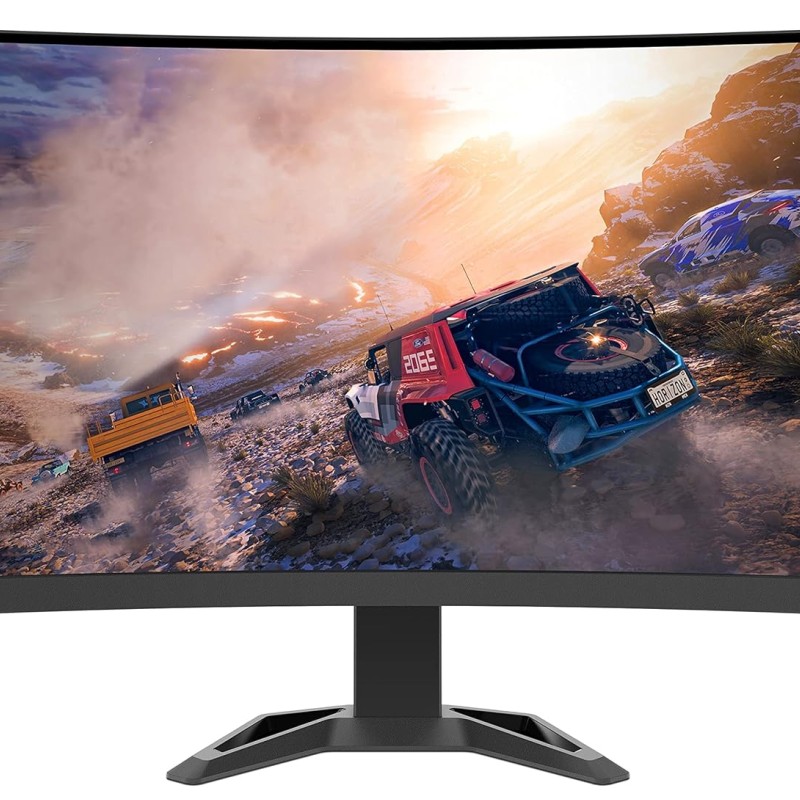 Lenovo Gaming G-Series Curved 27in(68.58cm) 1920x1080 FHD VA Monitor |165Hz|1ms, AMD FreeSyncPremium|90%DCI-P3, 2x3W Speakers, HDMI|DP, Height Adjust TiltStand,TUV EyesafeCertified,Raven Black-G27c-30 Lenovo Gaming G-Series Curved 27in(68.58cm) 1920x1080 FHD VA Monitor |165Hz|1ms, AMD FreeSyncPremium|90%DCI-P3, 2x3W Speakers, HDMI|DP, Height Adjust TiltStand,TUV EyesafeCertified,Raven Black-G27c-30
