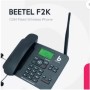 (Refurbished) Beetel F2K GSM Fixed Wireless Phone, LCD Display, Supports Quad Band, Dual Sim, Hotline with Keypad Lock, Alarm, Calculator, Calendar, Low Battery Alert, Two-Way Speaker, 4 Direct Memory Keys (Black)