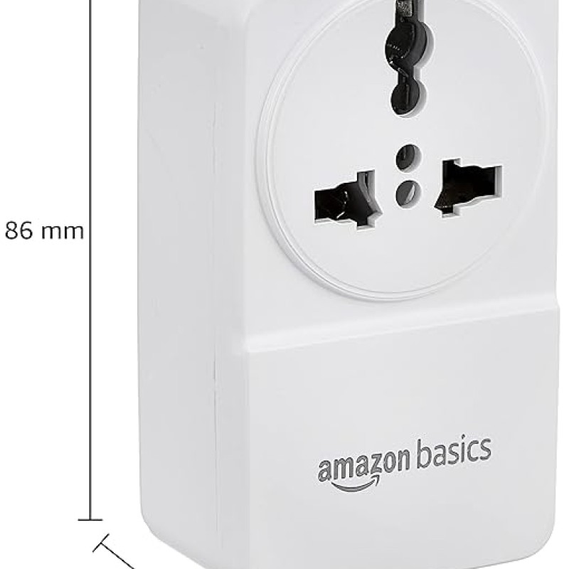 USB Adaptor with 1 Universal AC Socket and 2 USB Ports (White) USB Adaptor with 1 Universal AC Socket and 2 USB Ports (White)