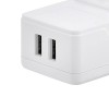 USB Adaptor with 1 Universal AC Socket and 2 USB Ports (White) USB Adaptor with 1 Universal AC Socket and 2 USB Ports (White)