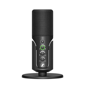 Sennheiser Profile USB Microphone for Podcasting, Recording, Streaming & Gaming. Built-in Headphone Output, All Metal housing and Cardioid Condenser Capsule