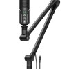 SENNHEISER Profile Streaming Set USB-C Condenser Microphone | Cardioid Pickup | Adjustable Boom Arm, Mute Function & Gain Control | Ideal for Streaming, Podcasting, & Recording