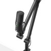 SENNHEISER Profile Streaming Set USB-C Condenser Microphone | Cardioid Pickup | Adjustable Boom Arm, Mute Function & Gain Control | Ideal for Streaming, Podcasting, & Recording