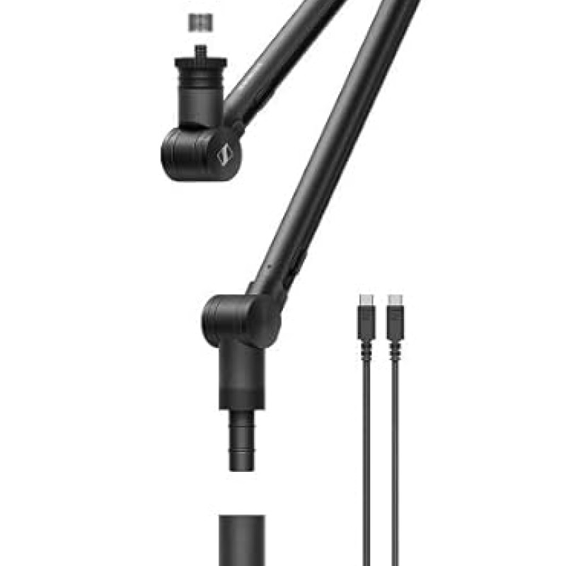 SENNHEISER Profile Streaming Set USB-C Condenser Microphone | Cardioid Pickup | Adjustable Boom Arm, Mute Function & Gain Control | Ideal for Streaming, Podcasting, & Recording