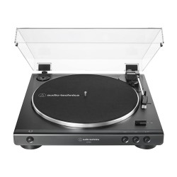 Audio-Technica AT-LP60X Fully Automatic Belt-Drive Turntable | 2-Speed Vinyl Record Player with Built-in Preamp | Music Player with Replaceable Stylus for Home Music System