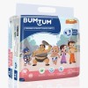 Bumtum Chota Bheem Medium Baby Diaper Pants, Leakage Protection Infused With Aloe Vera, Cottony Soft High Absorb Technology (Pack of 1, 66 Pcs. per pack)
