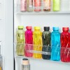 Solimo 1000 ml Plastic Water Bottle | Set of 6 |Multi Color