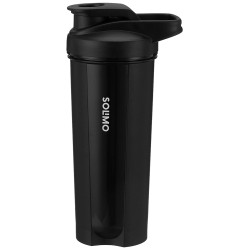 Amazon Brand - Solimo Sipper Bottle | Leak Proof | Ergonomic Design for Handling | Black | 750 ml, Polypropylene, Pack of 1