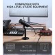 Maono PD100 Professional XLR Dynamic Microphone for Singing, YouTube Recording, Podcast, with Voice Isolation Technology, Metal Mic, Work for Audio Interface, Mixer