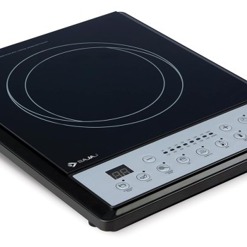 Bajaj ICX 160TS 1600W Induction Cooktop, Black