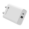 Portronics Adapto 70 33W Fast Charger Adapter with Dual Output (USB + Type C) Supports PPS Charging Via Type C Port, 27W Dash, Warp 27W, Dart, Super Dart 27W(White) Portronics Adapto 70 33W Fast Charger Adapter with Dual Output (USB + Type C) Supports PPS Charging Via Type C Port, 27W Dash, Warp 27W, Dart, Super Dart 27W(White)