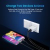 Portronics Adapto 70 33W Fast Charger Adapter with Dual Output (USB + Type C) Supports PPS Charging Via Type C Port, 27W Dash, Warp 27W, Dart, Super Dart 27W(White) Portronics Adapto 70 33W Fast Charger Adapter with Dual Output (USB + Type C) Supports PPS Charging Via Type C Port, 27W Dash, Warp 27W, Dart, Super Dart 27W(White)