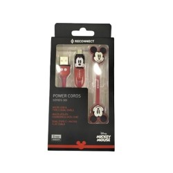 Power Cords for Charging & Data Sync (Red)