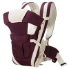 BabyGo Kids 4-in-1 Adjustable Baby Carrier Cum Kangaroo Bag | Multiple Carry Positions: Front, Back, Hip - Comfortable & Adjustable with Safety Belt and Buckle Straps (Purple) BabyGo Kids 4-in-1 Adjustable Baby Carrier Cum Kangaroo Bag | Multiple Carry Positions: Front, Back, Hip - Comfortable & Adjustable with Safety Belt and Buckle Straps (Purple)