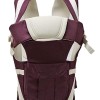 BabyGo Kids 4-in-1 Adjustable Baby Carrier Cum Kangaroo Bag | Multiple Carry Positions: Front, Back, Hip - Comfortable & Adjustable with Safety Belt and Buckle Straps (Purple) BabyGo Kids 4-in-1 Adjustable Baby Carrier Cum Kangaroo Bag | Multiple Carry Positions: Front, Back, Hip - Comfortable & Adjustable with Safety Belt and Buckle Straps (Purple)