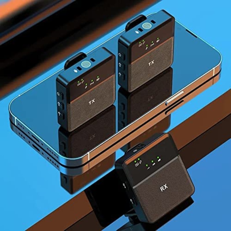 Wireless Go III Microphone System for Type C Android Mobiles, iPhone iOS, DSLR,Camcorder,Tablet - Universal Lavalier Noise Reduction, Shoots,YouTube, Vlog, Live (Single Channel)