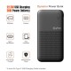 pTron Newly Launched Dynamo 10000mAh 22.5W Power Bank, Made in India, 20W PD Fast Charging, 3 Output, 2 Input Ports Type-C/PD & Micro USB, Li-Polymer Battery & Multiple Layers of Protection (Black)