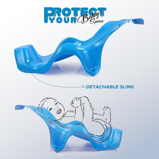 Dash Baby Bath Seat Smooth Toddler Bathing Chair for Use with Or Without Bathtub|Infant Bathing Tub Sling (Bathtub Not Included)|Baby Bathing Essentials for 0 to 9 Months Baby Boy&Girl (Blue),1 Count Dash Baby Bath Seat Smooth Toddler Bathing Chair for Use with Or Without Bathtub|Infant Bathing Tub Sling (Bathtub Not Included)|Baby Bathing Essentials for 0 to 9 Months Baby Boy&Girl (Blue),1 Count