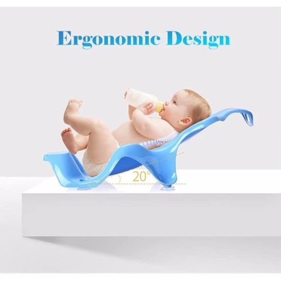 Dash Baby Bath Seat Smooth Toddler Bathing Chair for Use with Or Without Bathtub|Infant Bathing Tub Sling (Bathtub Not Included)|Baby Bathing Essentials for 0 to 9 Months Baby Boy&Girl (Blue),1 Count Dash Baby Bath Seat Smooth Toddler Bathing Chair for Use with Or Without Bathtub|Infant Bathing Tub Sling (Bathtub Not Included)|Baby Bathing Essentials for 0 to 9 Months Baby Boy&Girl (Blue),1 Count