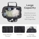 R for Rabbit Caramello Dino Diaper Bag for Mothers Travel Multipurpose Stylish Backpack with 11 Pockets, Water Resistant Large Storage Capacity, 3 Insulated Front Pockets Maternity Bags (Beige)