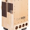 Clapbox Cajembe Cajon (3 instruments in 1) - Rubber wood (H:50 W:30 L:30) 3 Internal Snares, Natural Clapbox Cajembe Cajon (3 instruments in 1) - Rubber wood (H:50 W:30 L:30) 3 Internal Snares, Natural