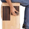 Clapbox Cajembe Cajon (3 instruments in 1) - Rubber wood (H:50 W:30 L:30) 3 Internal Snares, Natural Clapbox Cajembe Cajon (3 instruments in 1) - Rubber wood (H:50 W:30 L:30) 3 Internal Snares, Natural