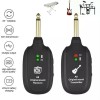 Careflection || Wireless Audio Transmitter Receiver 100ft Transmission Distance Built-in Rechargeable Lithium Battery, Electric Guitar Accessories for Guitar Bass