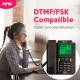 Beetel M71N Caller ID Landline,DTMF/FSK Compatible, 16 Digit LCD, Two Way Speaker phone, Music On Hold, In-use LED, 8 One Touch Memories, 30 Incoming/15 Outgoing calls Memory, 16 Ring Melodies (Black)