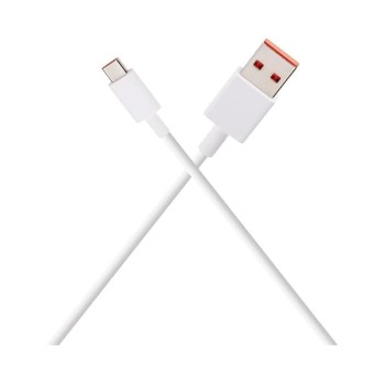 Mi Xiaomi 33W Fast Charging Cable USB C Quick Charge 4.0 Soniccharge Cord Compatible withMi, Redmi, iPhone 15 Pro Samsung Galaxy Android Phone Laptop PD Charger Cable (White)
