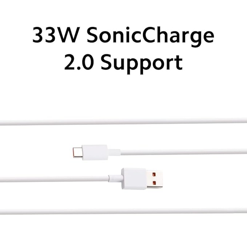 Mi Xiaomi 33W Fast Charging Cable USB C Quick Charge 4.0 Soniccharge Cord Compatible withMi, Redmi, iPhone 15 Pro Samsung Galaxy Android Phone Laptop PD Charger Cable (White) Mi Xiaomi 33W Fast Charging Cable USB C Quick Charge 4.0 Soniccharge Cord Compatible withMi, Redmi, iPhone 15 Pro Samsung Galaxy Android Phone Laptop PD Charger Cable (White)
