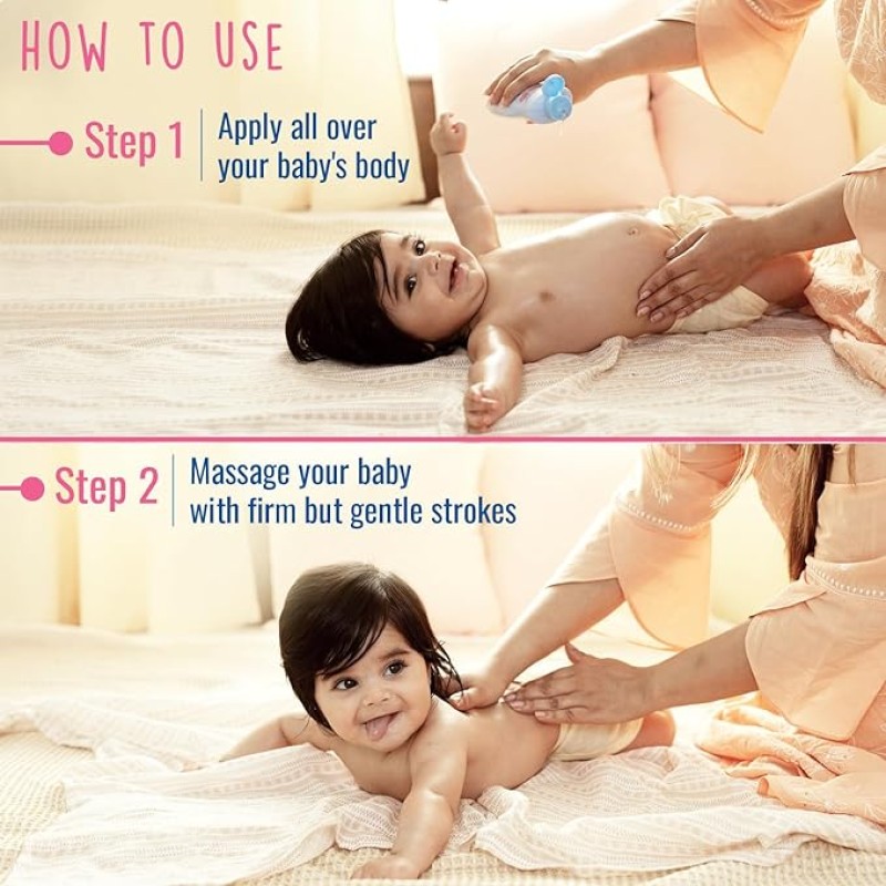 Parachute Advansed Baby Massage Oil for New Born| 100% Virgin Coconut Oil | Clinically Proven for Better Growth| Vitamin E & F| 200 Ml Parachute Advansed Baby Massage Oil for New Born| 100% Virgin Coconut Oil | Clinically Proven for Better Growth| Vitamin E & F| 200 Ml