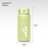 Milton Aqua 500 Stainless Steel Water Bottle, 500 ml, Light Green | Single walled | Leak Proof | Easy Grip | Easy to Carry | Gym Bottle | Home | Kitchen | Hiking | Treking Bottle | Travel Bottle Milton Aqua 500 Stainless Steel Water Bottle, 500 ml, Light Green | Single walled | Leak Proof | Easy Grip | Easy to Carry | Gym Bottle | Home | Kitchen | Hiking | Treking Bottle | Travel Bottle