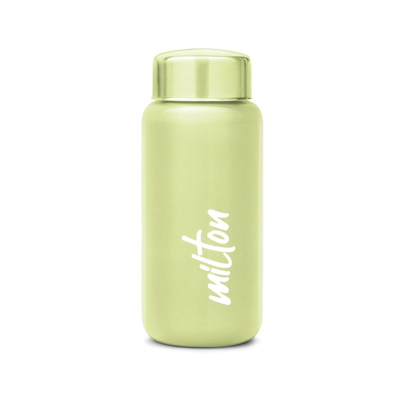 Milton Aqua 500 Stainless Steel Water Bottle, 500 ml, Light Green | Single walled | Leak Proof | Easy Grip | Easy to Carry | Gym Bottle | Home | Kitchen | Hiking | Treking Bottle | Travel Bottle Milton Aqua 500 Stainless Steel Water Bottle, 500 ml, Light Green | Single walled | Leak Proof | Easy Grip | Easy to Carry | Gym Bottle | Home | Kitchen | Hiking | Treking Bottle | Travel Bottle