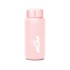 MILTON Aqua 500 Stainless Steel Water Bottle, 500 ml water bottles, Single walled, Leak-Proof, Rust-free Steel Bottle, Easy Grip, Easy to Carry, Travel Bottle, Light Pink