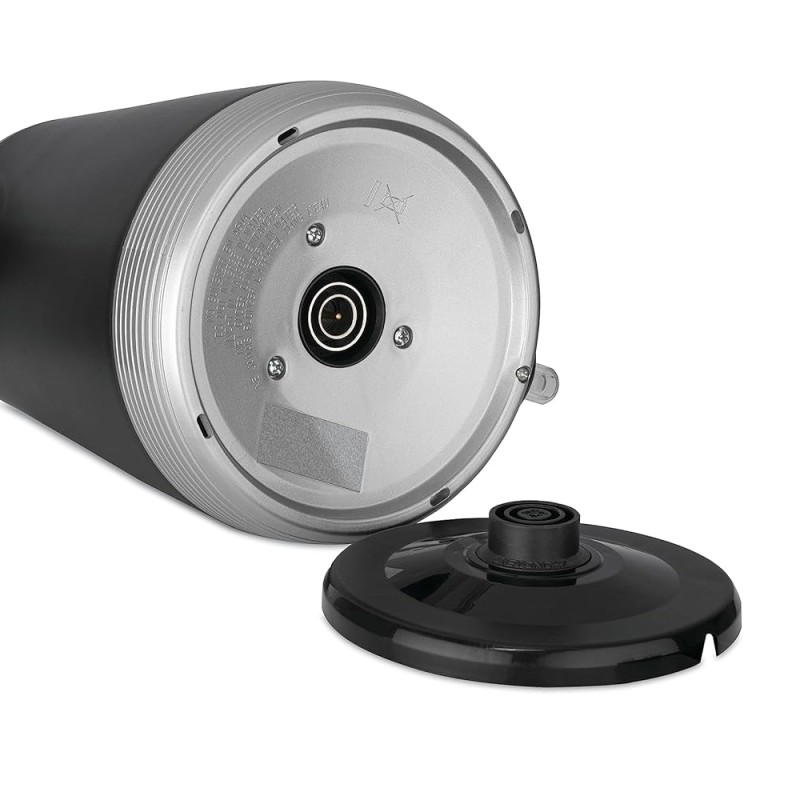 Bajaj KTP 1.7 Ltr Electric Kettle For Hot Water|1600W Double Walled Hot Water Kettle|360� Swivel Base With Cord Storage|On-Off Switch With Indicator|Dry Boil Protection|2 Year Warranty By Bajaj|Silver