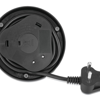 Bajaj KTP 1.7 Ltr Electric Kettle For Hot Water|1600W Double Walled Hot Water Kettle|360� Swivel Base With Cord Storage|On-Off Switch With Indicator|Dry Boil Protection|2 Year Warranty By Bajaj|Silver