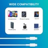Portronics Konnect Link C Square 60W Type C Fast Charging PD Cable with 480Mbps Data Sync Compatible with Smartphones, iPhone 15 series, MacBook and Other Type C devices 1M Length Portronics Konnect Link C Square 60W Type C Fast Charging PD Cable with 480Mbps Data Sync Compatible with Smartphones, iPhone 15 series, MacBook and Other Type C devices 1M Length