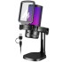 MAONO RGB Condenser Gaming Mic, USB Podcast Microphone with Active Noise Cancellation, Mic Gain, 1-Click Mute, Adjustable RGB Light for YouTube Recording, PC, Laptop (DGM20-Black)