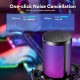 MAONO RGB Condenser Gaming Mic, USB Podcast Microphone with Active Noise Cancellation, Mic Gain, 1-Click Mute, Adjustable RGB Light for YouTube Recording, PC, Laptop (DGM20-Black)