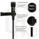 HUMBLE HB-M01 Lavalier Lapel Condenser Mic for Android, USB 3.5MM Microphone for YouTube Vlogging Facebook Interview Livestream Video Recording and All(1.5 Meter) HUMBLE HB-M01 Lavalier Lapel Condenser Mic for Android, USB 3.5MM Microphone for YouTube Vlogging Facebook Interview Livestream Video Recording and All(1.5 Meter)