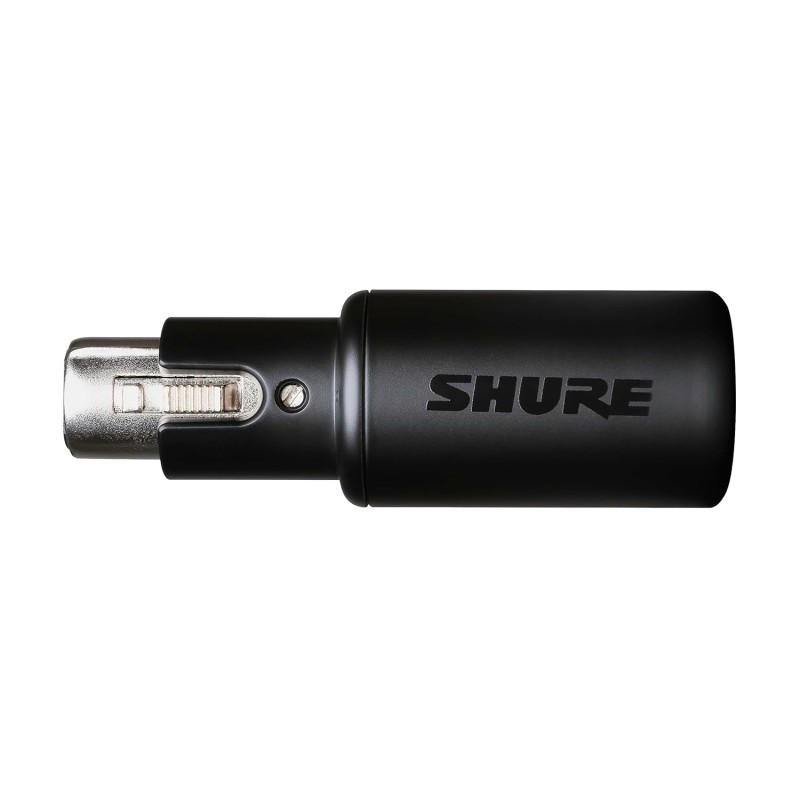 Shure MVX2U XLR-to-USB Digital Interface with Headphone Jack, Integrated Pre-amp with 60dB Gain Control, Zero-Latency Monitoring, 48V Phantom Power, ShurePlus Desktop App, 1m USB-C Cable Shure MVX2U XLR-to-USB Digital Interface with Headphone Jack, Integrated Pre-amp with 60dB Gain Control, Zero-Latency Monitoring, 48V Phantom Power, ShurePlus Desktop App, 1m USB-C Cable