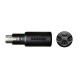 Shure MVX2U XLR-to-USB Digital Interface with Headphone Jack, Integrated Pre-amp with 60dB Gain Control, Zero-Latency Monitoring, 48V Phantom Power, ShurePlus Desktop App, 1m USB-C Cable