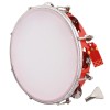 UAPAN Dafli Musical Instrument Dafli/Tambourine 10 inch Hand Percussion Musical Instrument (Red tambourine)
