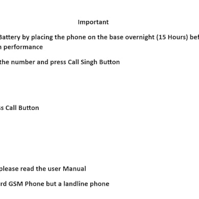 Hola ! Tc 700 Expandable 2.4Ghz Cordless Landline Phone with Caller ID Display, Stores 50 Contacts, Upto 8Hrs of Talk Time, Solid Build Quality, Alarm Function, Mute & Flash Function Hola ! Tc 700 Expandable 2.4Ghz Cordless Landline Phone with Caller ID Display, Stores 50 Contacts, Upto 8Hrs of Talk Time, Solid Build Quality, Alarm Function, Mute & Flash Function