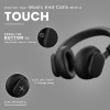 (Refurbished) HAMMER Bash Max Over The Ear Wireless Bluetooth Headphones with Mic, Touch Control, Deep Bass, Upto 40 Hours Playtime, Bluetooth 5.3, Workout/Travel (Black) (Refurbished) HAMMER Bash Max Over The Ear Wireless Bluetooth Headphones with Mic, Touch Control, Deep Bass, Upto 40 Hours Playtime, Bluetooth 5.3, Workout/Travel (Black)
