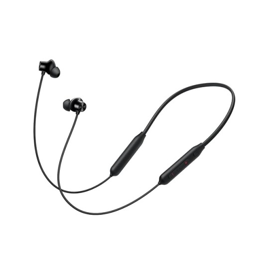 OnePlus Bullets Wireless Z2 ANC Bluetooth in Ear Earphones with Mic, 45dB Hybrid ANC, Bombastic Bass - 12.4 mm Drivers, 10 Mins Charge - 20 Hrs Music, 28 Hrs Battery (Booming Black)