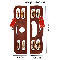 UAPAN wood Narad Muni Kartal for Kirtan I Bhajan Musical Instrument I Pair of 1 UAPAN wood Narad Muni Kartal for Kirtan I Bhajan Musical Instrument I Pair of 1